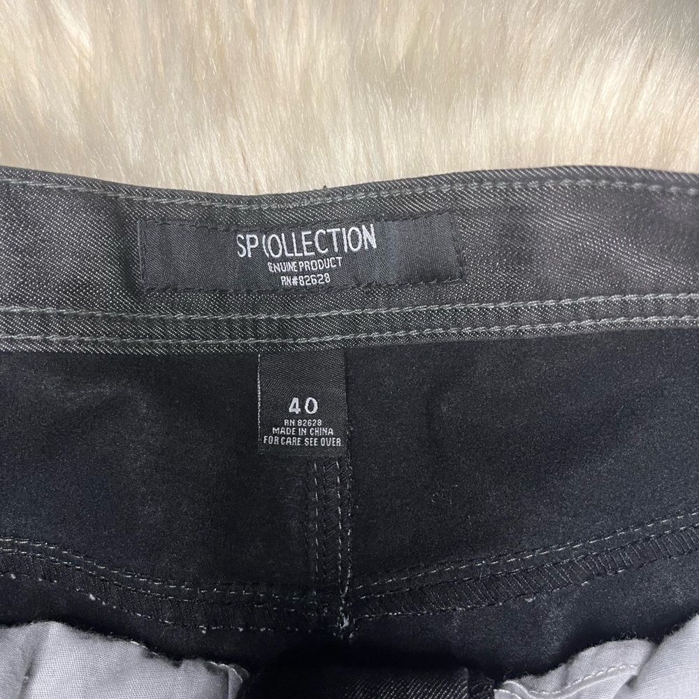 SP Collection black washed denim sz 40 - Picture 3 of 7